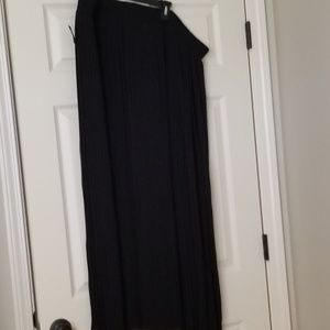 Black Floor Length Skirt